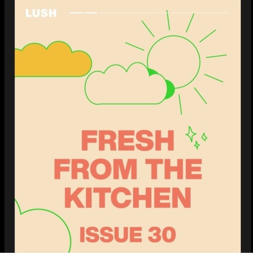 Lush Kitchen Golden Pear Body Scrub Exfoliating Moisturizing Shower Sold Out NWT - Picture 11 of 12